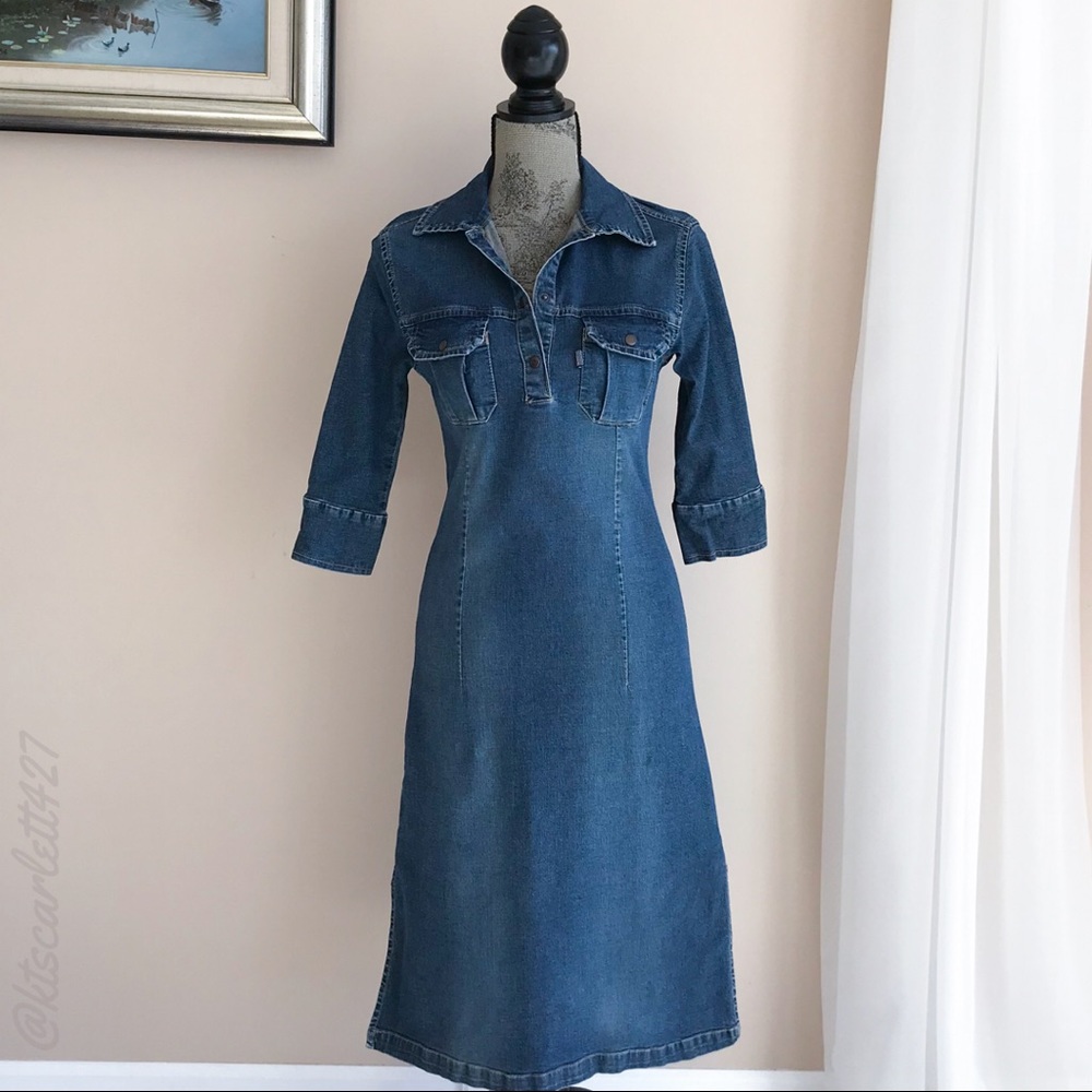 Vintage Denim Dress